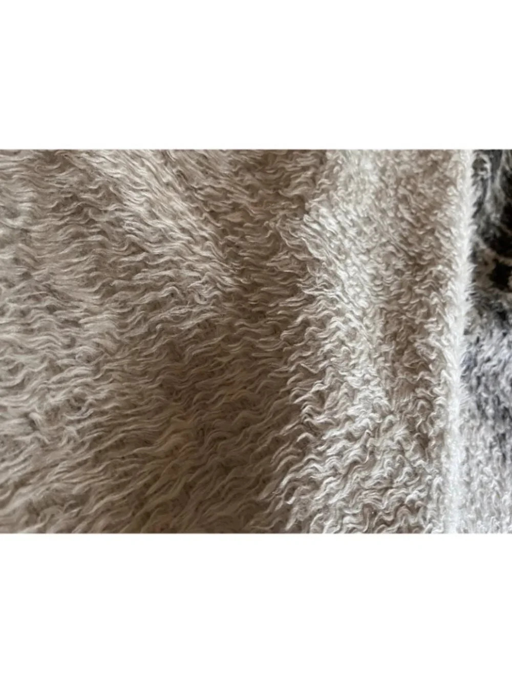 VTG  Kittens Blanket Plush Velour Throw Granny Cottagecore Reversible 56”x 72”